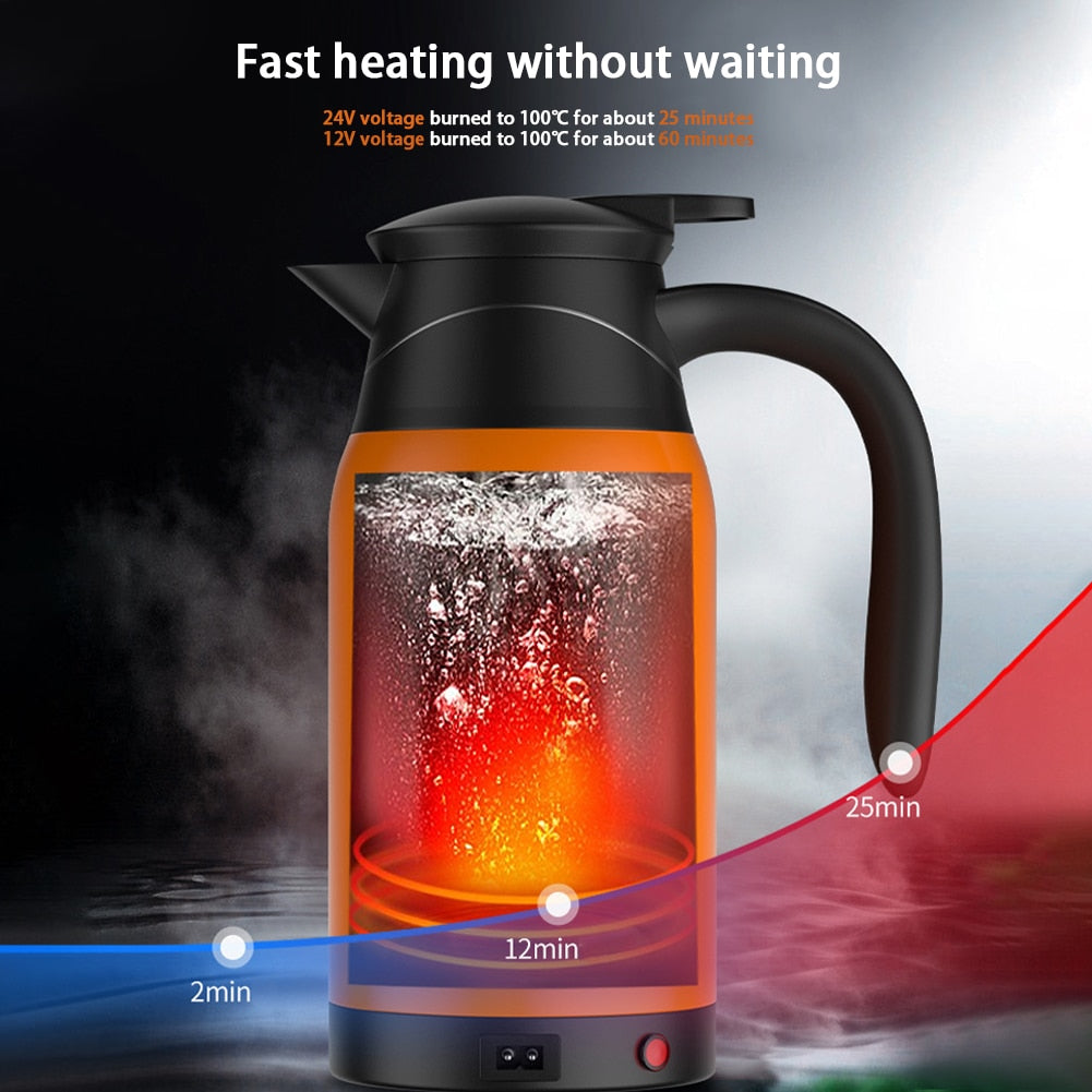 Portable Fast Boil Stainless Steel Electric Kettle