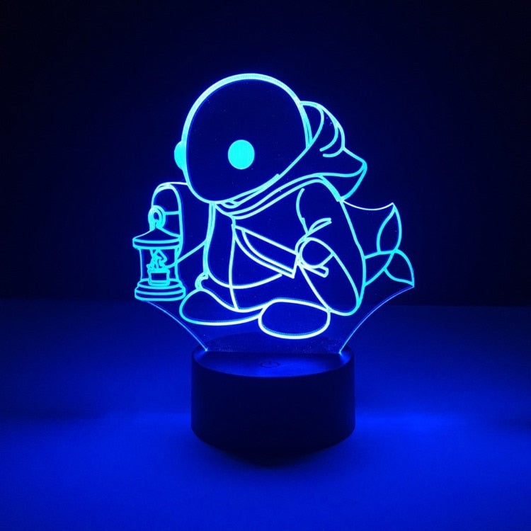 Cool 3D LED Lamp for Home Decor