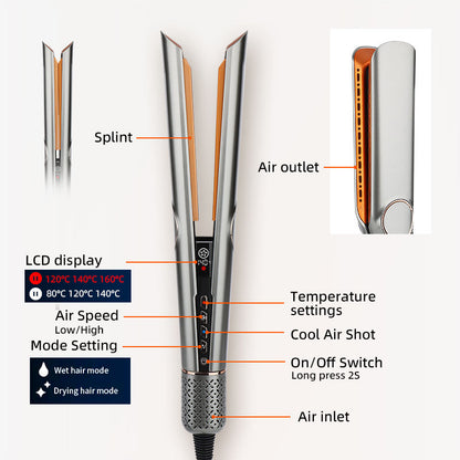 Easy Style 2-in-1 Hair Dryer and Flat Iron