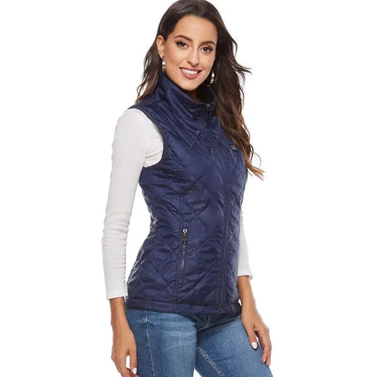 Warm Women's Heated Gilet with USB Power