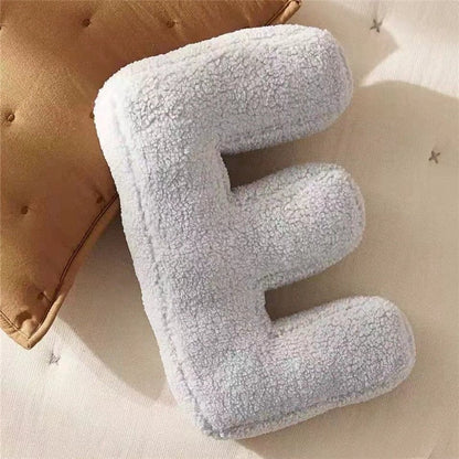 Cozy Alphabet Pillow for Kids and Bedrooms
