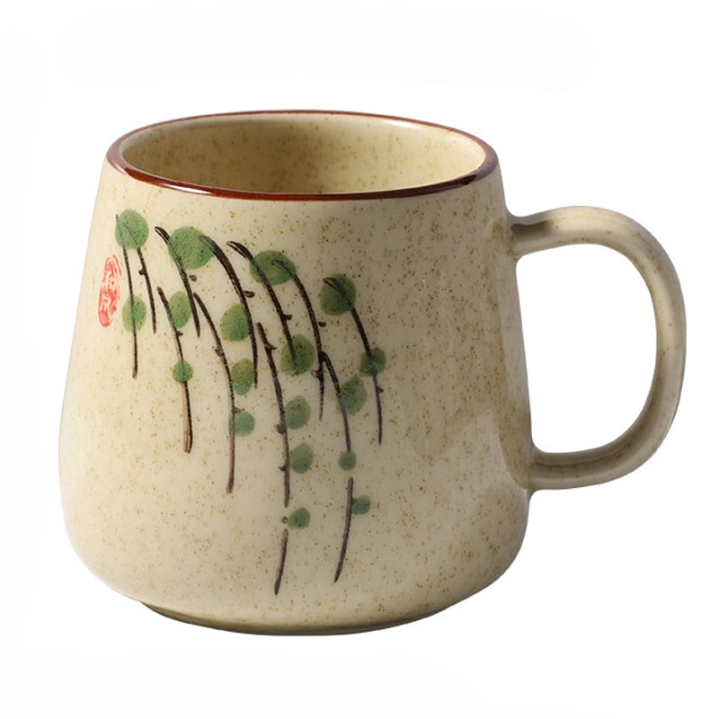 Vintage Style Handcrafted Japanese Tea Cups