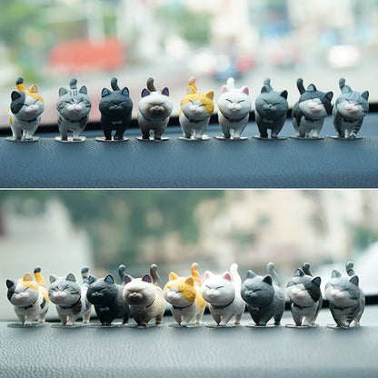 Fun Kitty Car Charm 9Pc Set