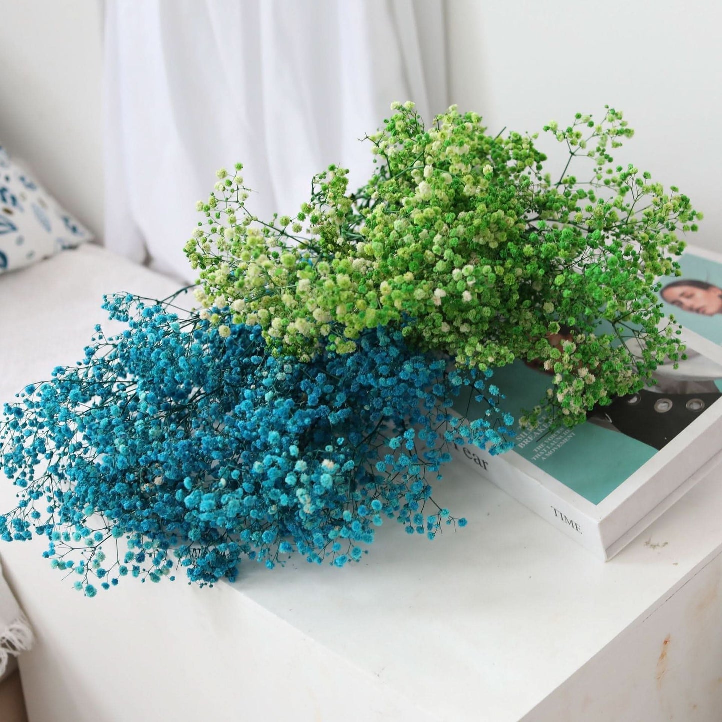 Fresh Real Air Dried Baby's Breath Flower Arrangement