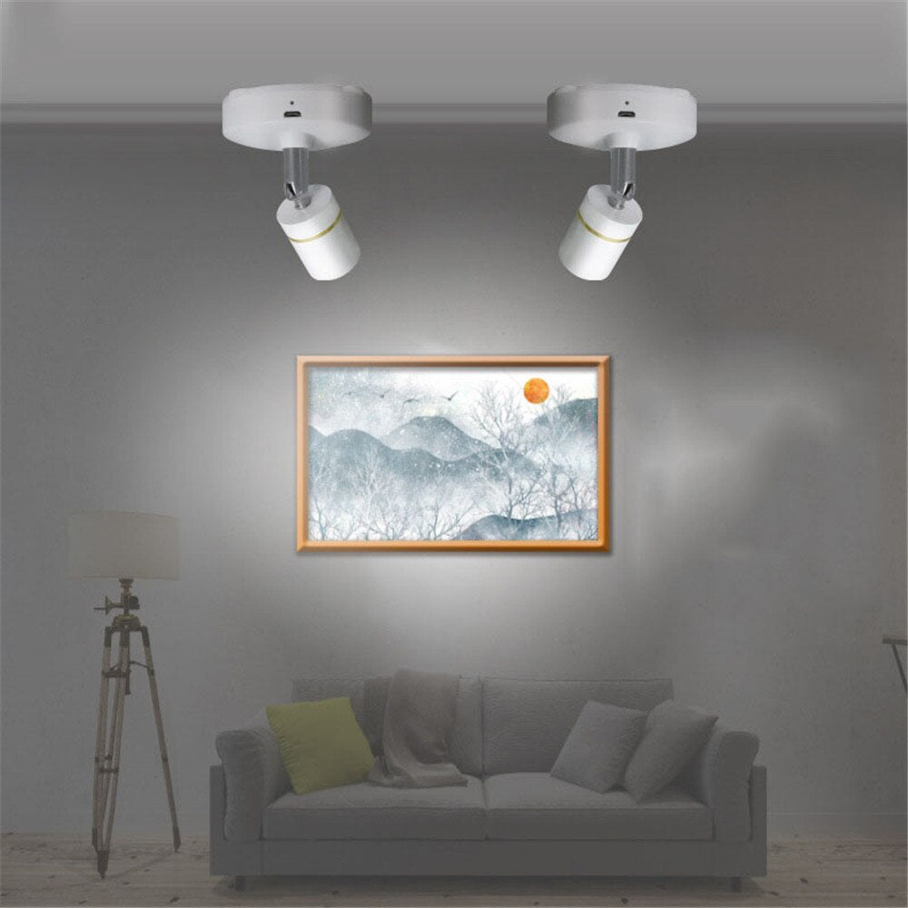 Bright Portable LED Spotlight with Remote