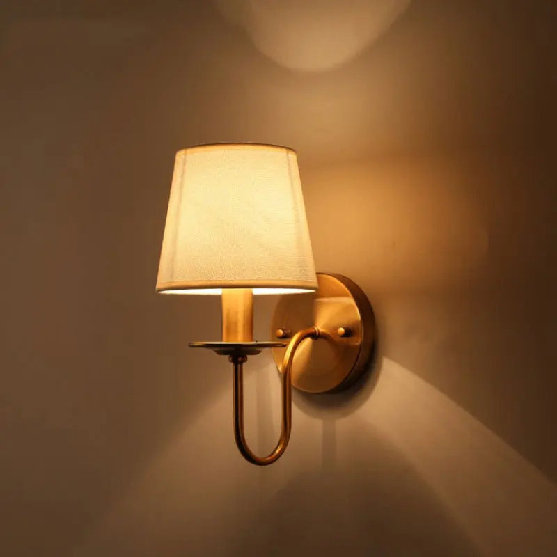 Classic Textile Wall Light