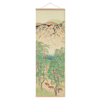 Rustic Japanese Landscape Wall Art Poster Home Decoration