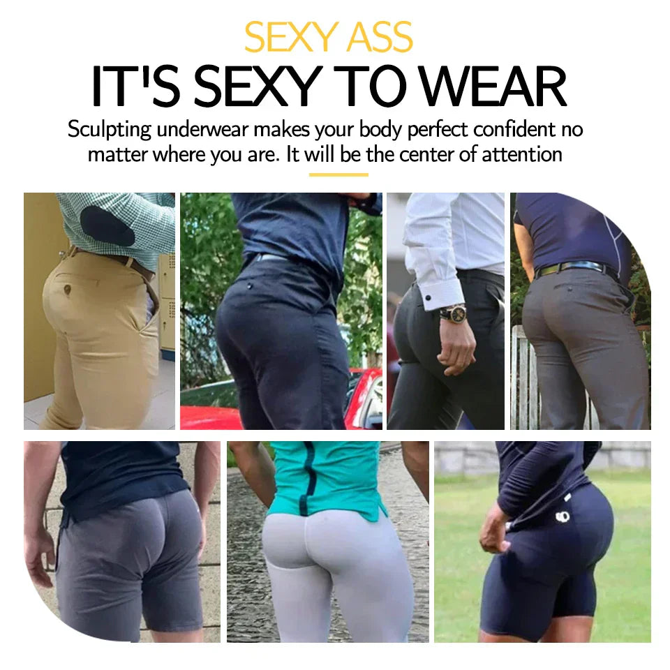 Slimming Men's High Waist Shapewear Briefs