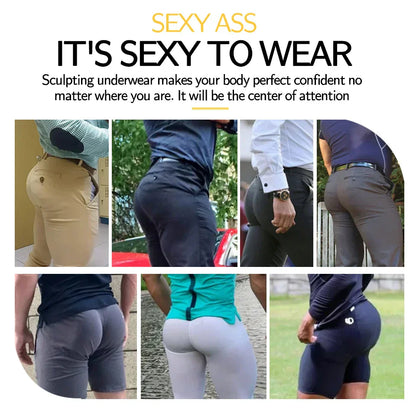 Slimming Men's High Waist Shapewear Briefs