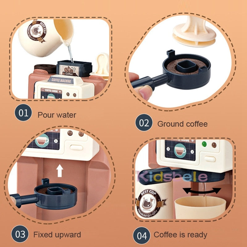 Cofik | Mini Cafe Playset for Kids