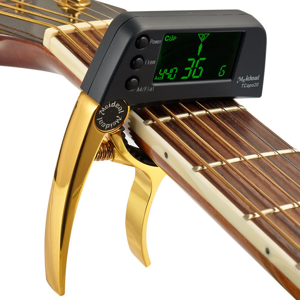 Digital Guitar Capo Tuner with LCD Display