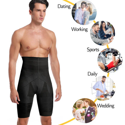 Slimming Men's High Waist Shapewear Briefs