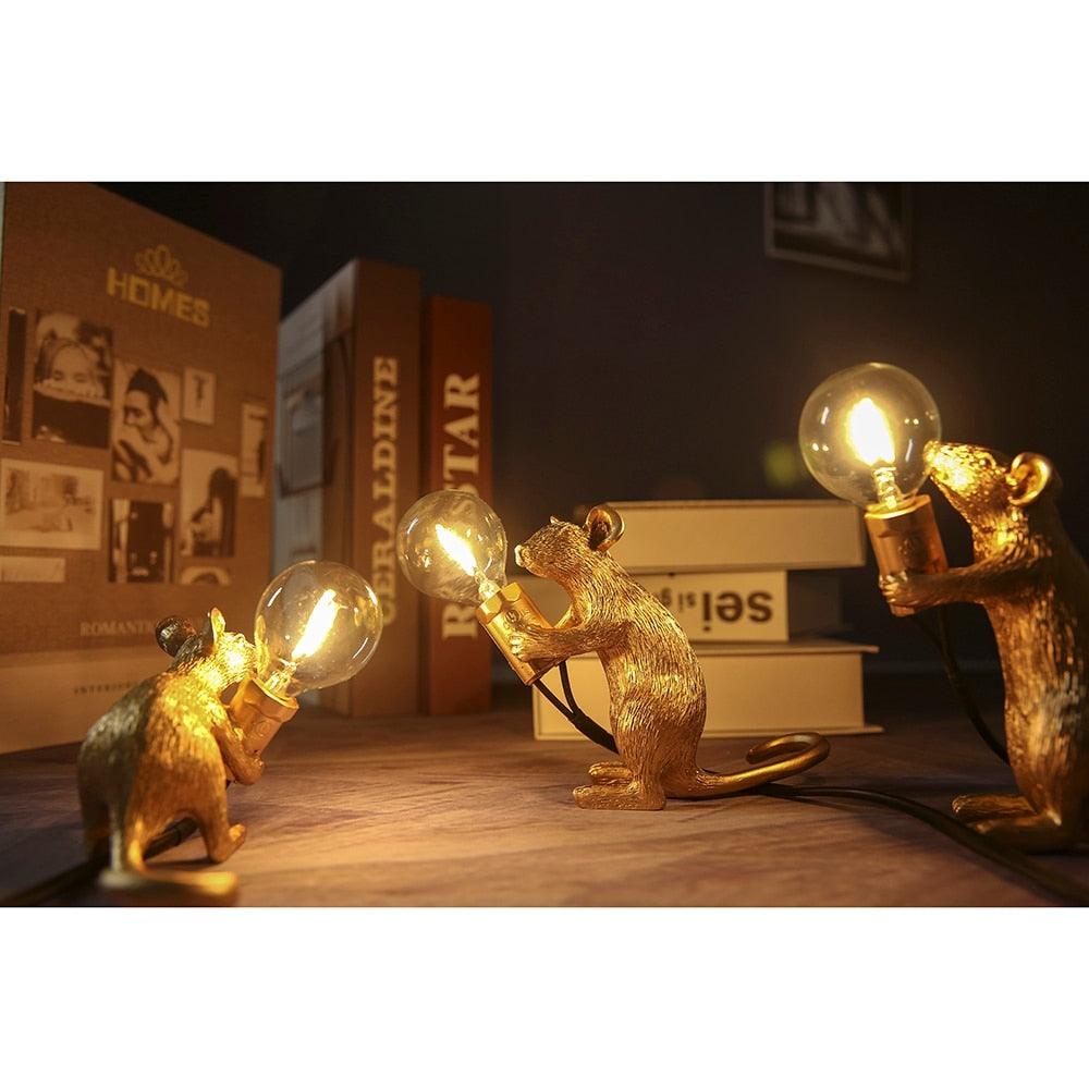 Simple Desk Mouse Lamp
