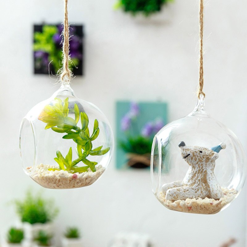 Glass Moonlight Candle Holder