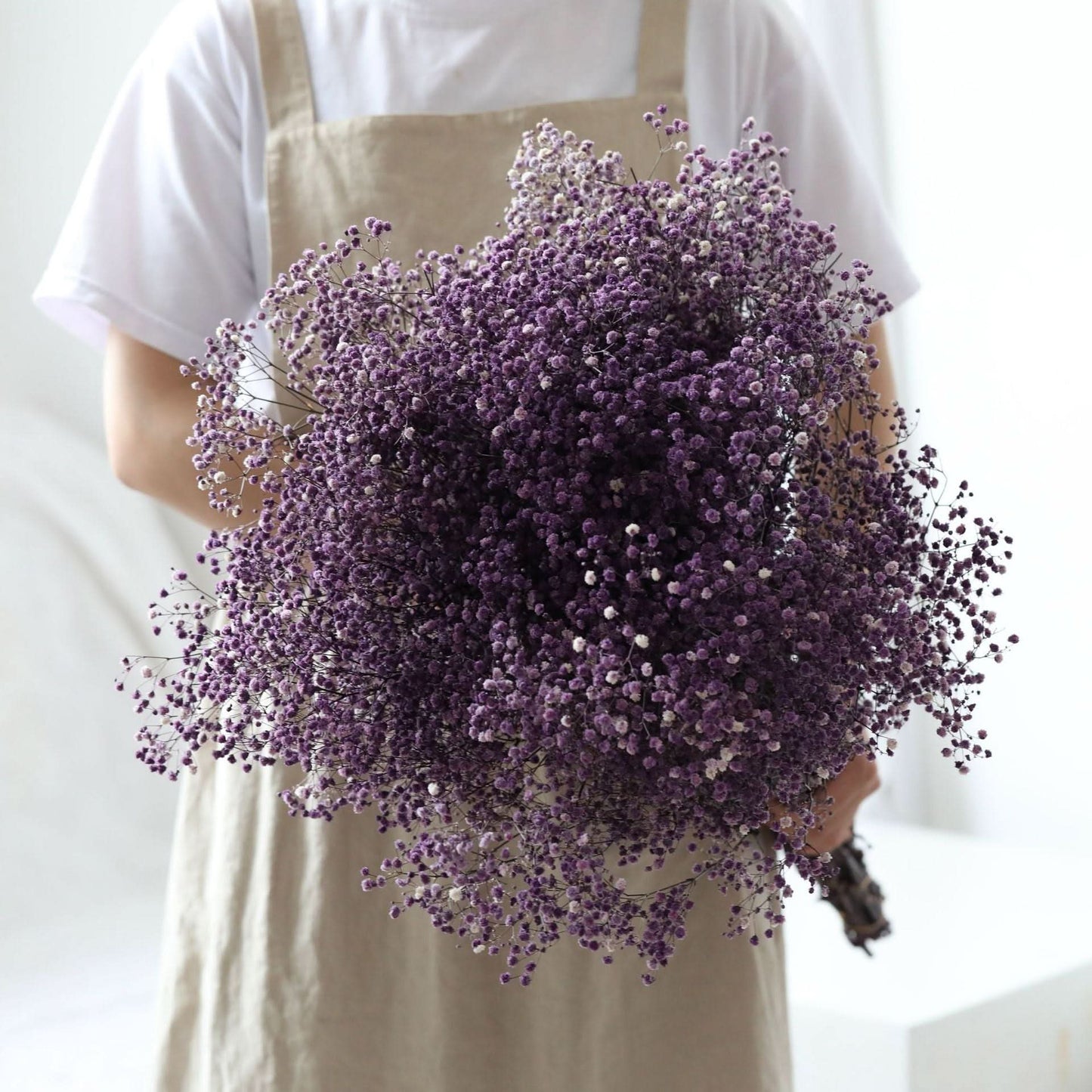 Fresh Real Air Dried Baby's Breath Flower Arrangement