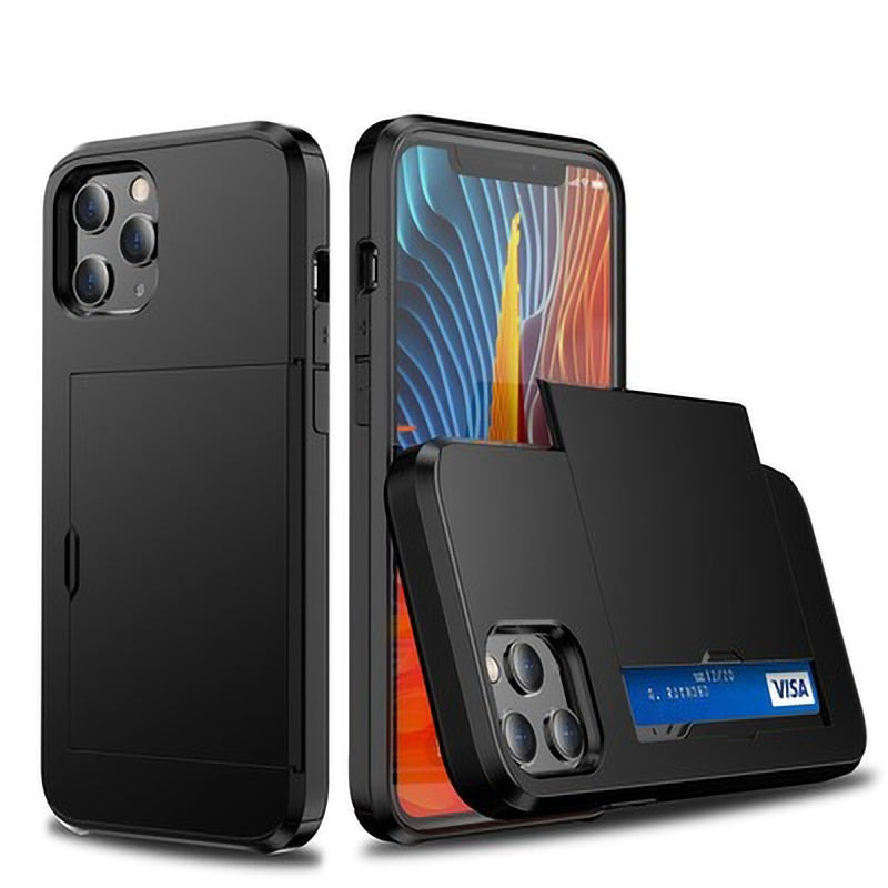 Tough Protective Slide Phone Case for iPhone
