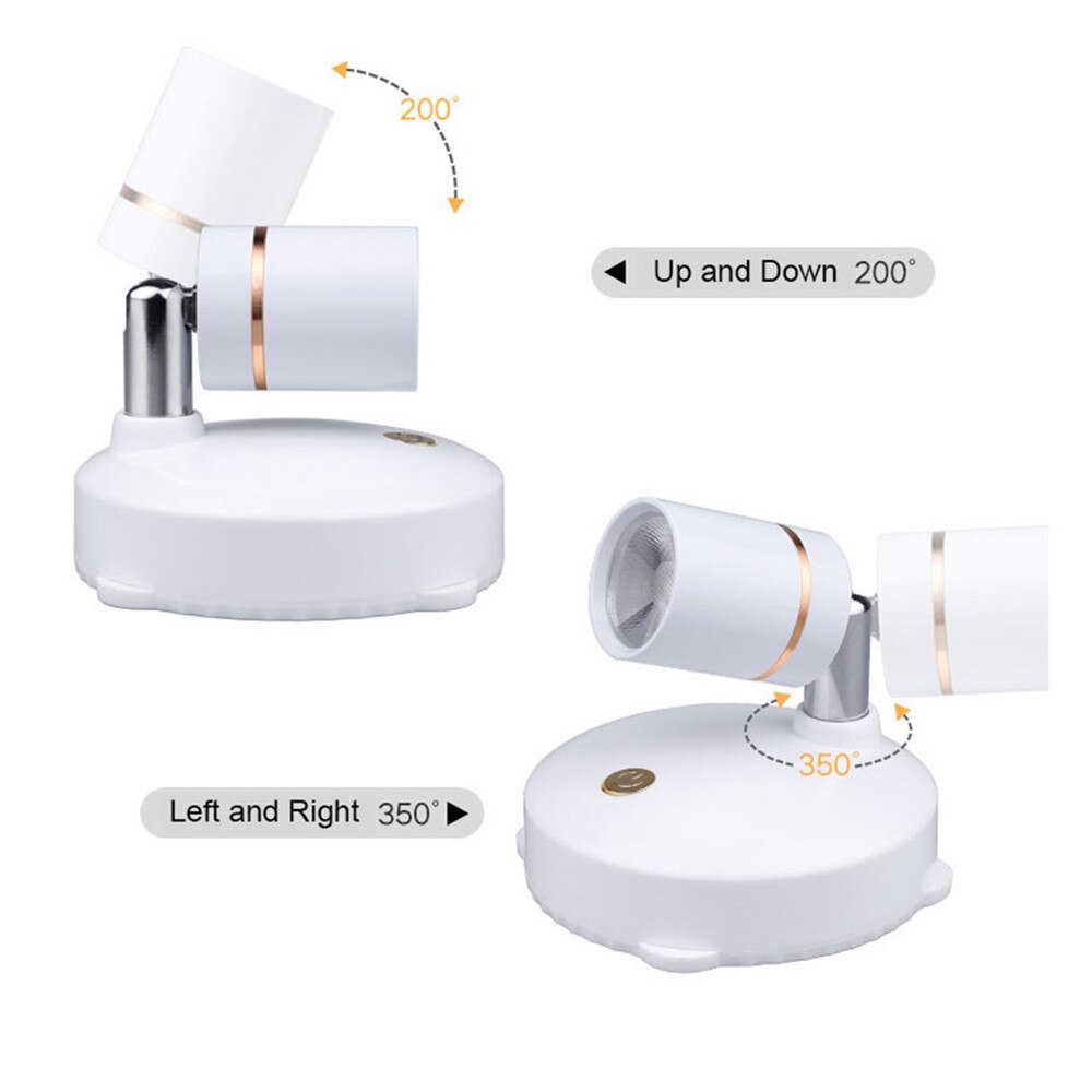 Bright Portable LED Spotlight with Remote