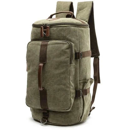 Versatile Men's Cotton Duffel Bag for Travel