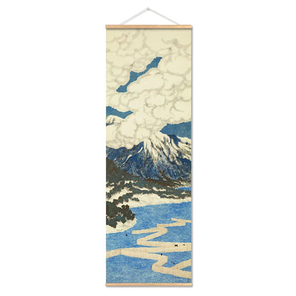 Rustic Japanese Landscape Wall Art Poster Home Decoration