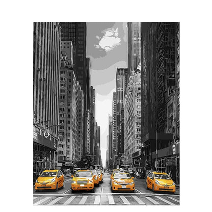 Colorful City Art Painting Kit