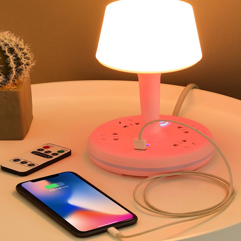 Versatile USB Desk Lamp with Phone Stand
