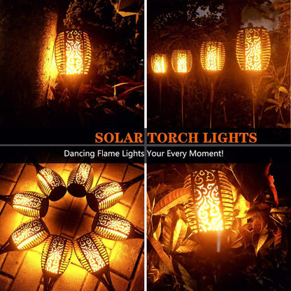 Outdoor Solar Powered Garden Lights 96 LED Set