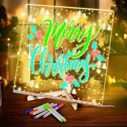 Colorful LED Drawing Tablet with Stylus Pen