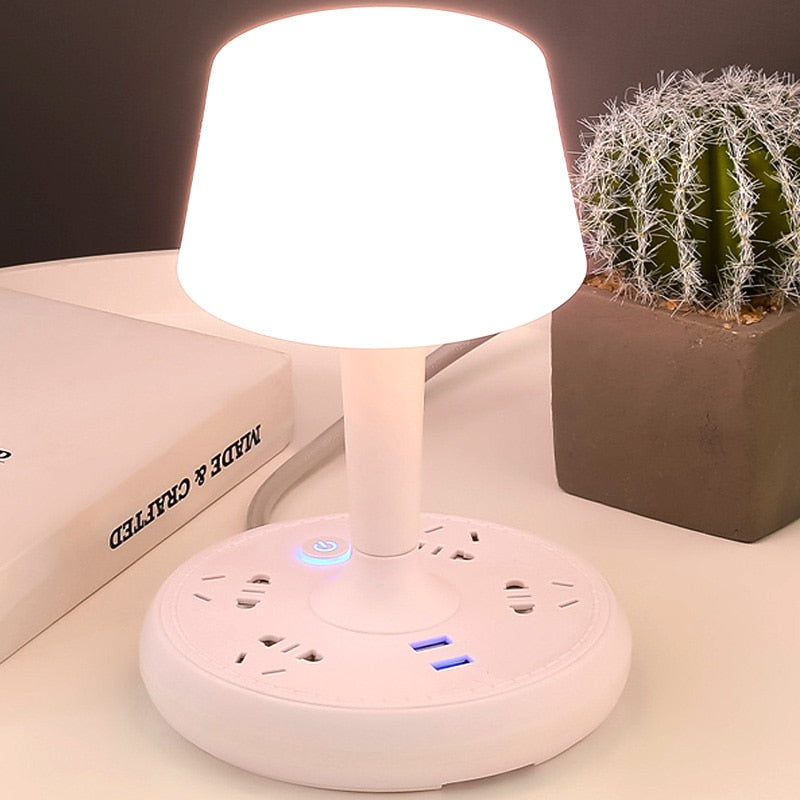 Versatile USB Desk Lamp with Phone Stand