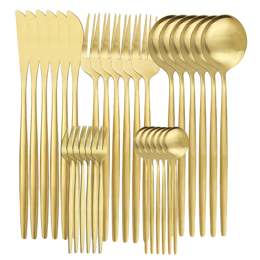 Premium Silverware Set for 6 People - Cofik