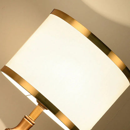 Luxury Gold Metal LED Bedside Table Lamp