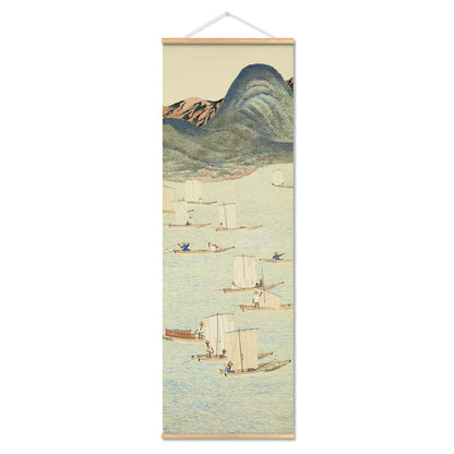 Rustic Japanese Landscape Wall Art Poster Home Decoration