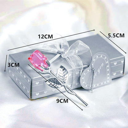 Exquisite Crystal Rose Gift Set for Women
