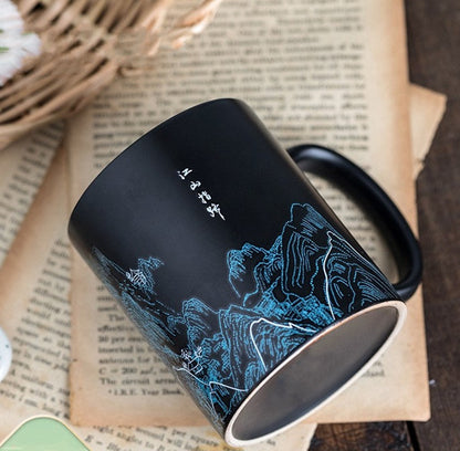 Color Changing Heat Sensitive Coffee Mug