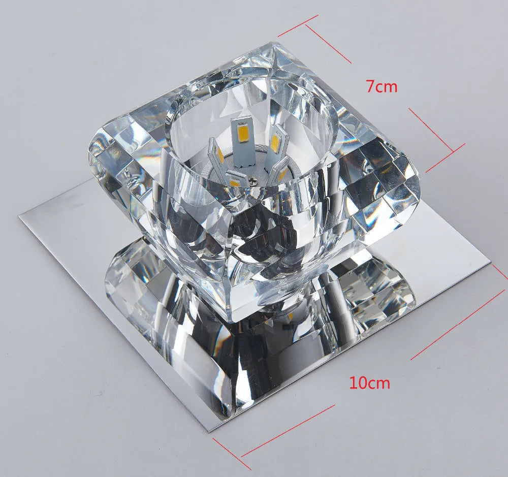 Stylish LED Glass Pendant Light