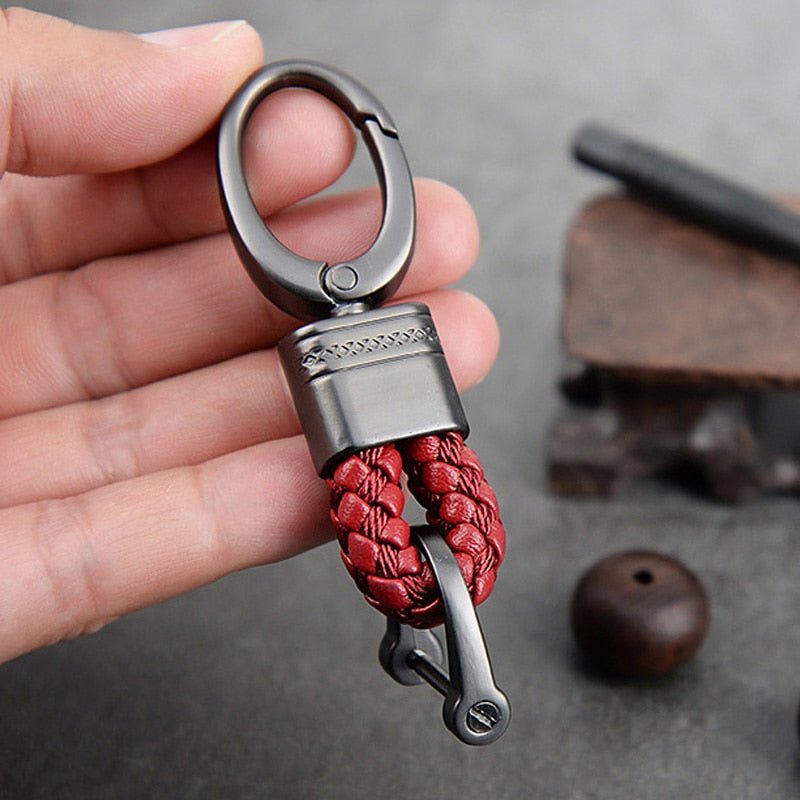 Stylish Woven Key Ring for Car Keys