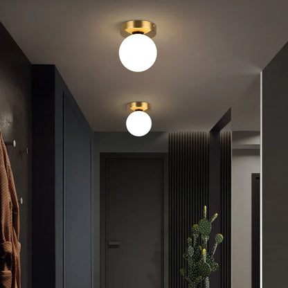 Simple Elegant Glass Pendant Light