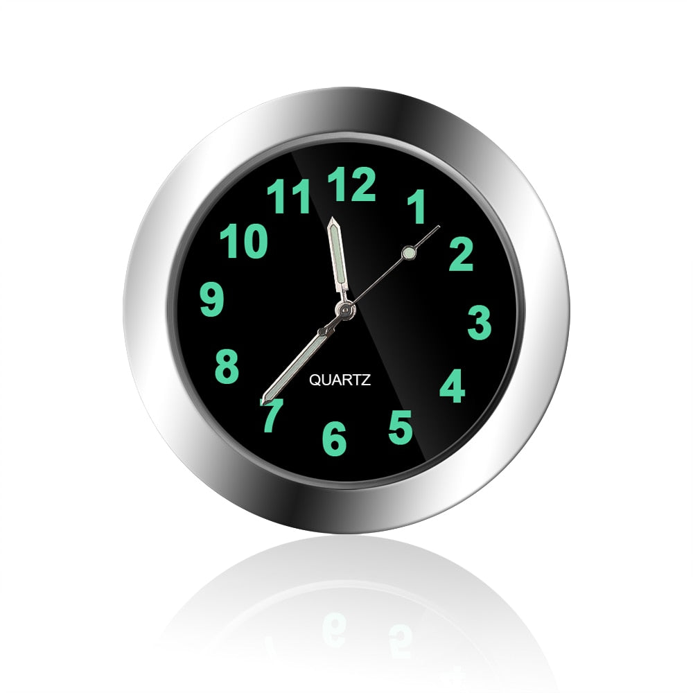 Adhesive Auto Dashboard Glow Clock