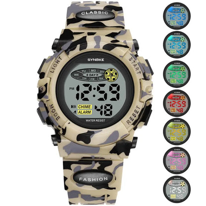 Kids Digital Sport Wrist Watch