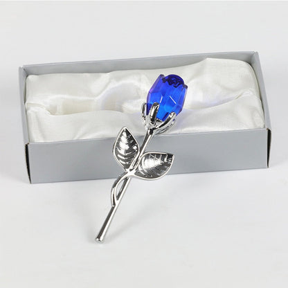 Exquisite Crystal Rose Gift Set for Women