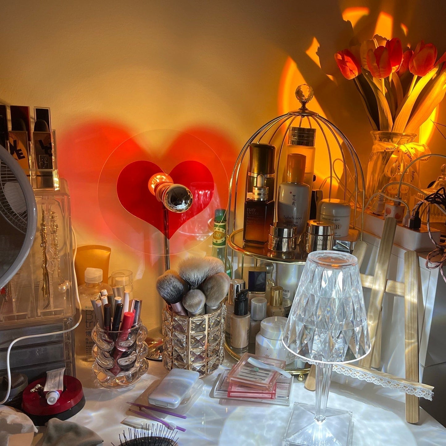 Slim Rechargeable LED Table Lamp