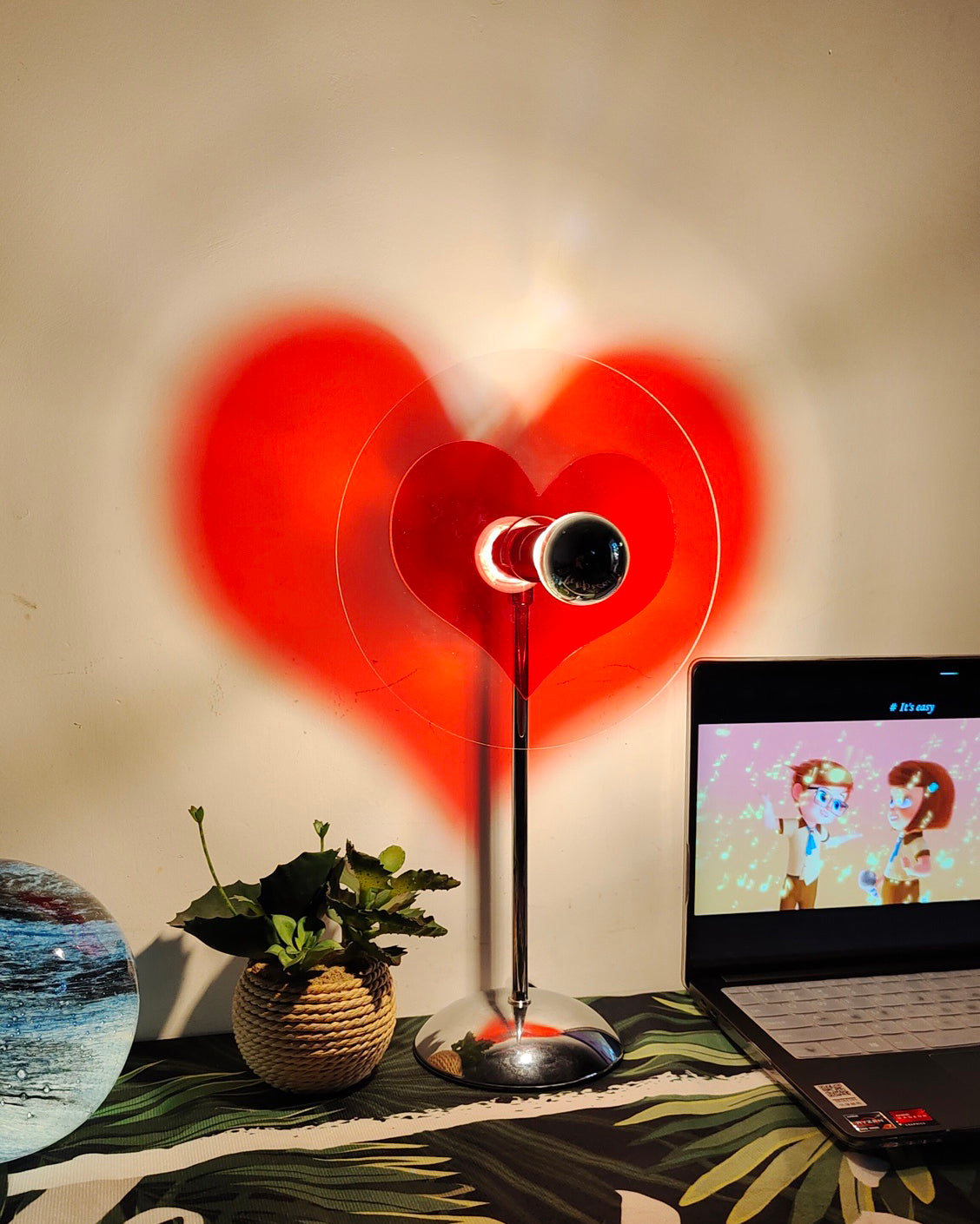 Slim Rechargeable LED Table Lamp