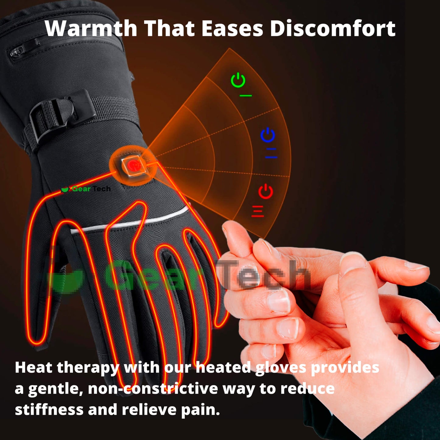 Warm Thermal Gloves for Hand Pain Relief