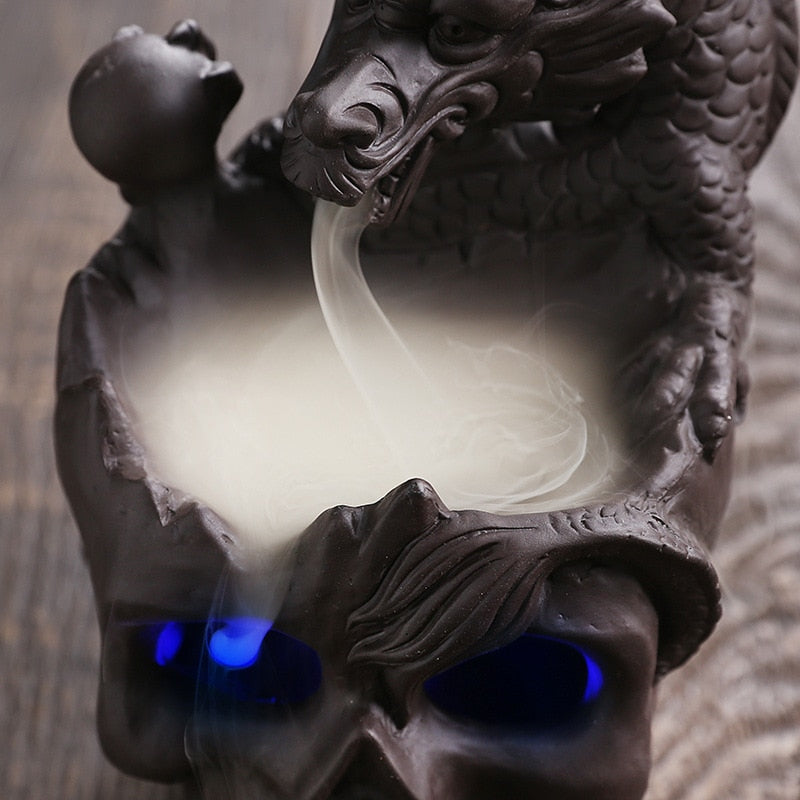Dark Skull Electric Incense Holder
