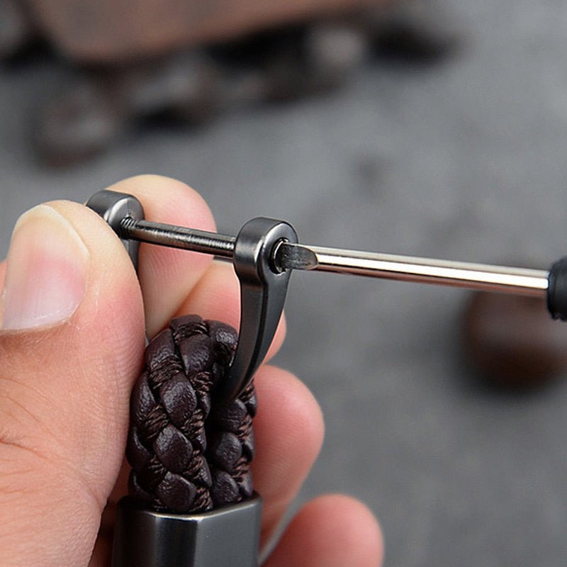 Stylish Woven Key Ring for Car Keys