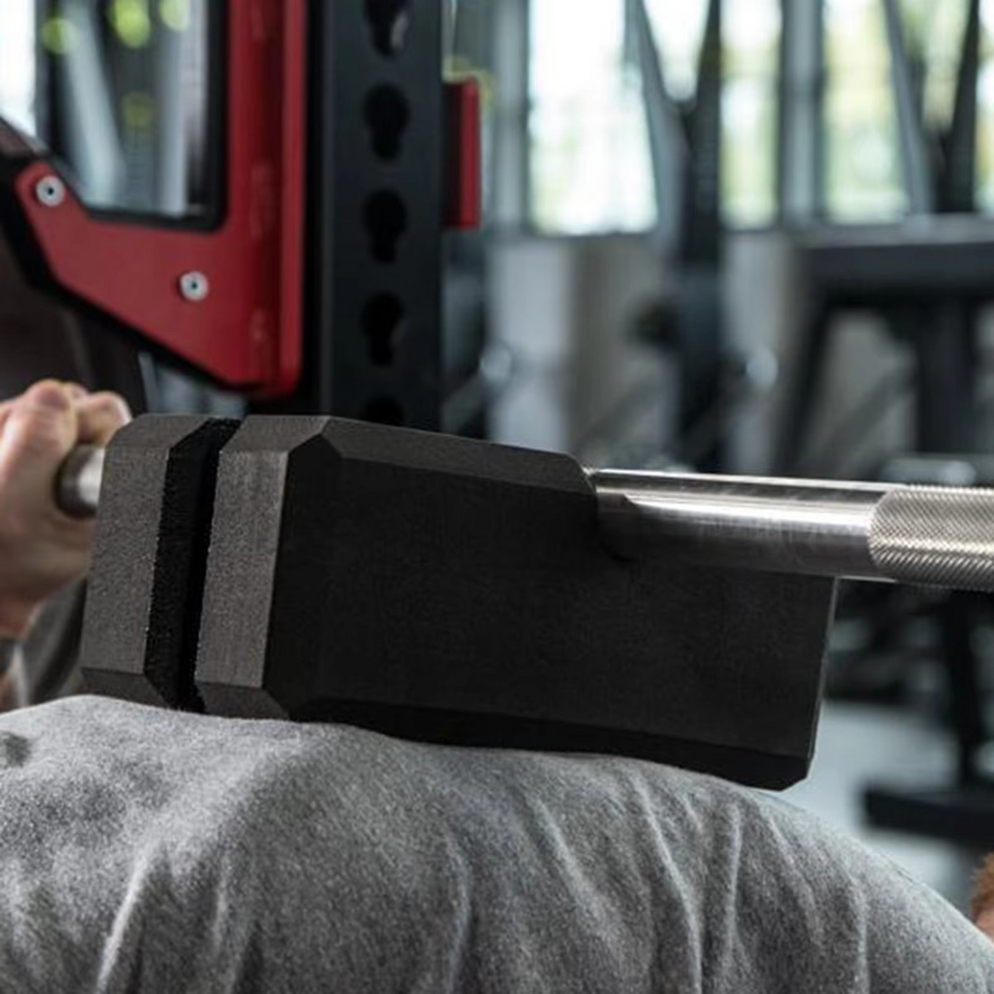 Heavy Duty Foam Barbell Press Trainer Block