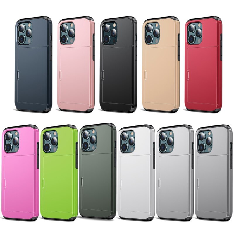 Tough Protective Slide Phone Case for iPhone