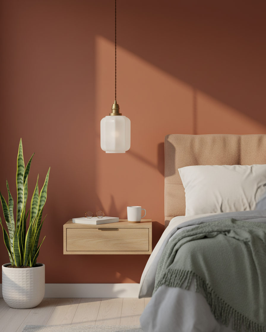 Stylish Glass Pendant Light White Ceiling Fixture