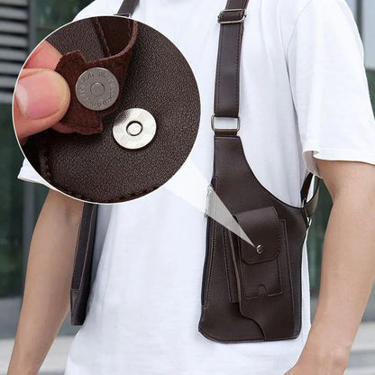 Secure Men's Travel Backpack with Extra Pockets