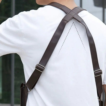 Secure Men's Travel Backpack with Extra Pockets