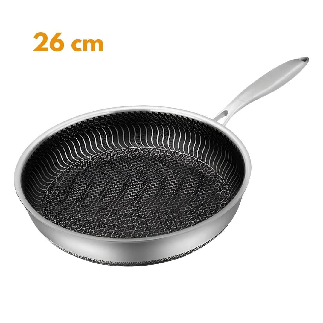 Premium Non Stick Frying Pan with Stainless Steel Base - Cofik